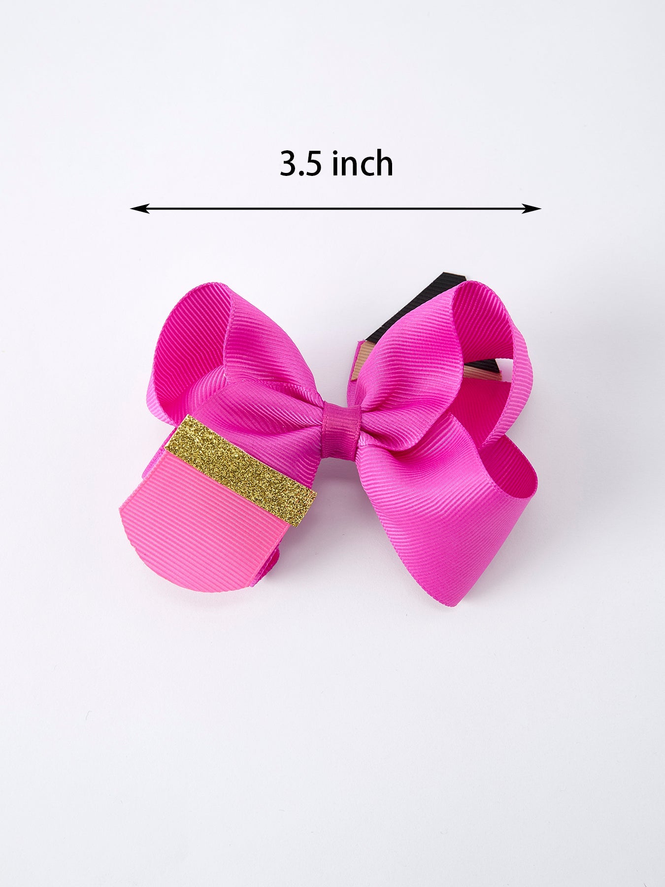Back-to-school Pencil Bow Girls Hair Clips 3.5 inches by Rylee Faith Designs at Everetts Place