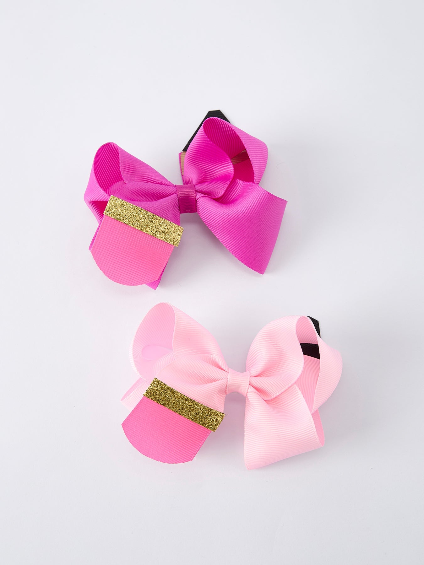 Back-to-school Pencil Bow Girls Hair Clips 3.5 inches by Rylee Faith Designs at Everetts Place