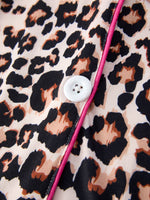 Mommy & Me Leopard Print Ruffle Pajama Set by Rylee Faith Designs