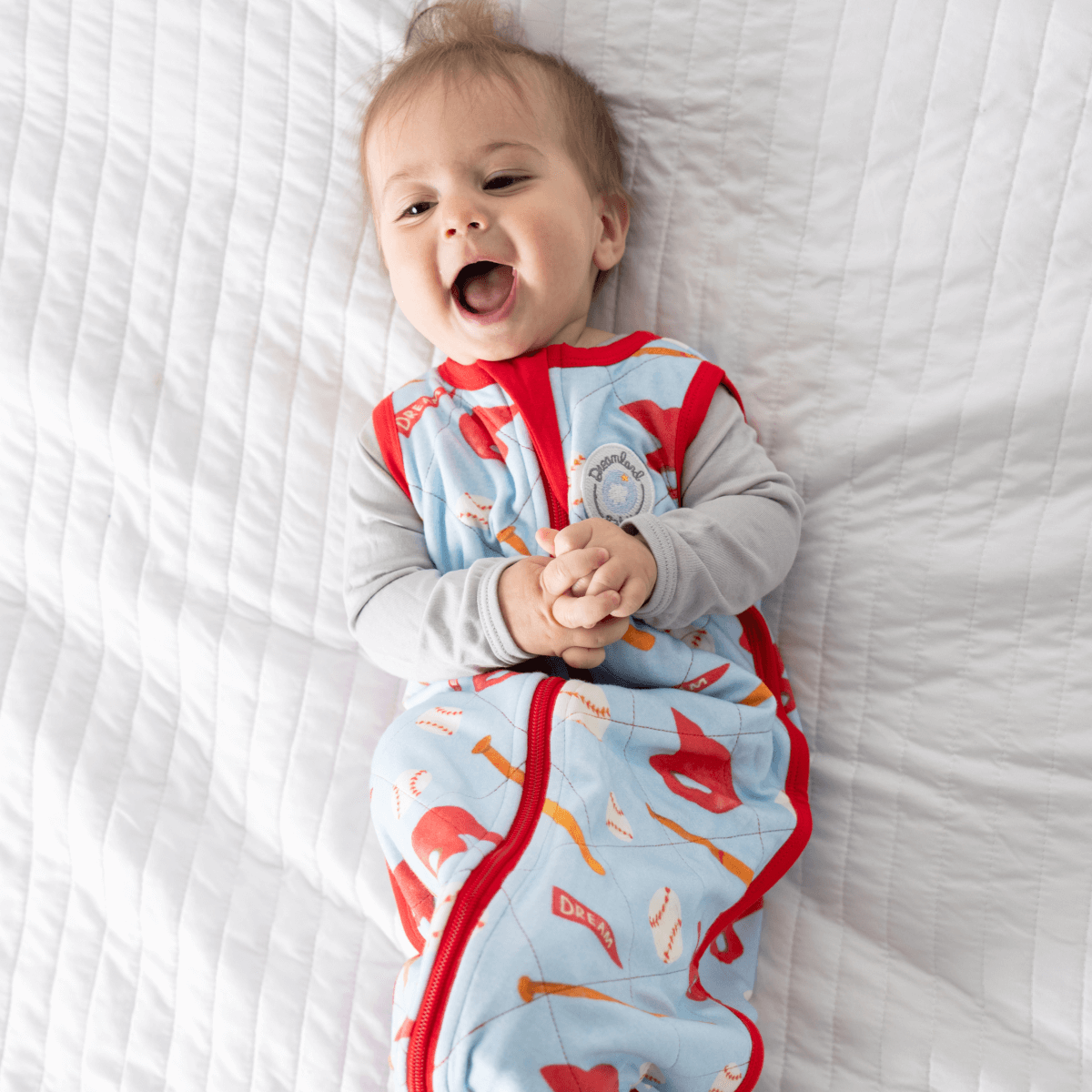 Dreamland Baby non-weighted bamboo classic sleep sack.