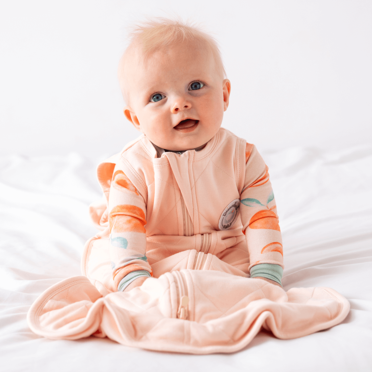 Dreamland Baby soft bamboo classic non-weighted sleep sack for babies.