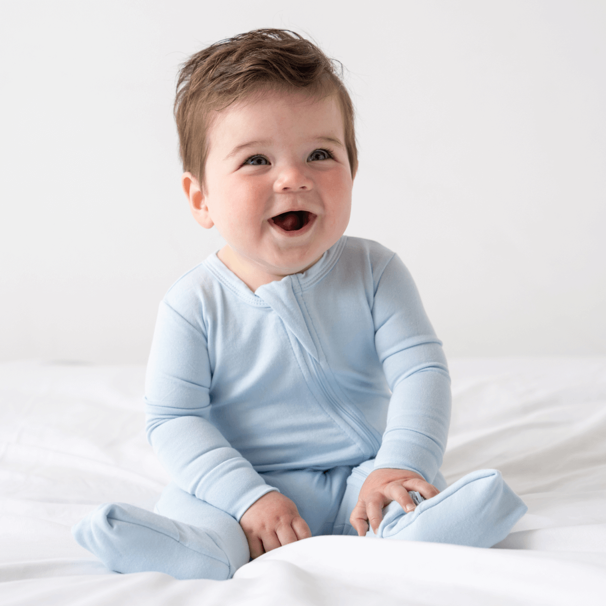 Soft Bamboo Pajamas w/ DreamCuffs® by Dreamland Baby