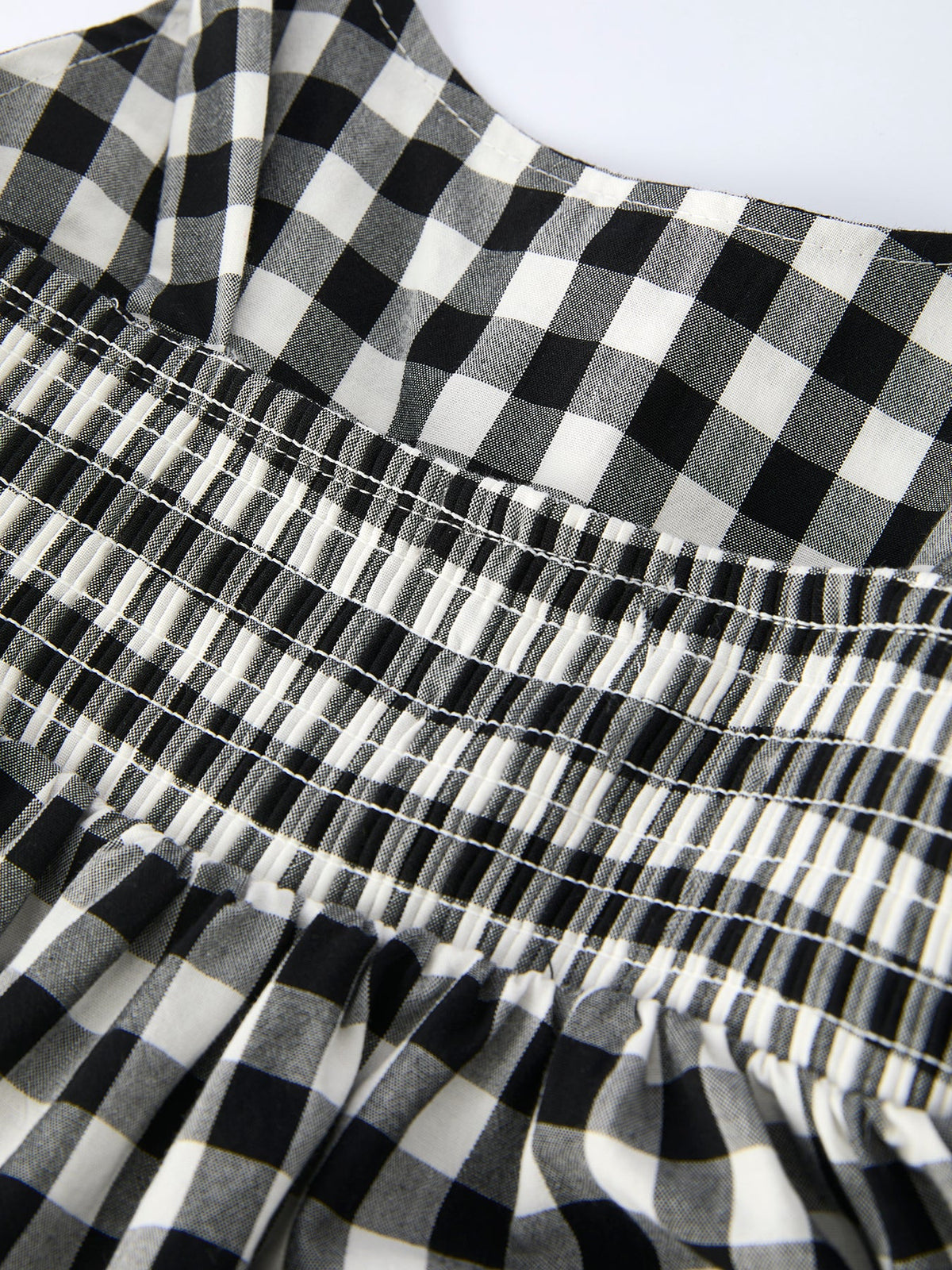 Mommy & Me Plaid Girl Smocked Ruffle Dress by Rylee Faith Designs at Everetts Place