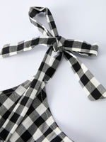 Mommy & Me Plaid Girl Smocked Ruffle Dress by Rylee Faith Designs at Everetts Place