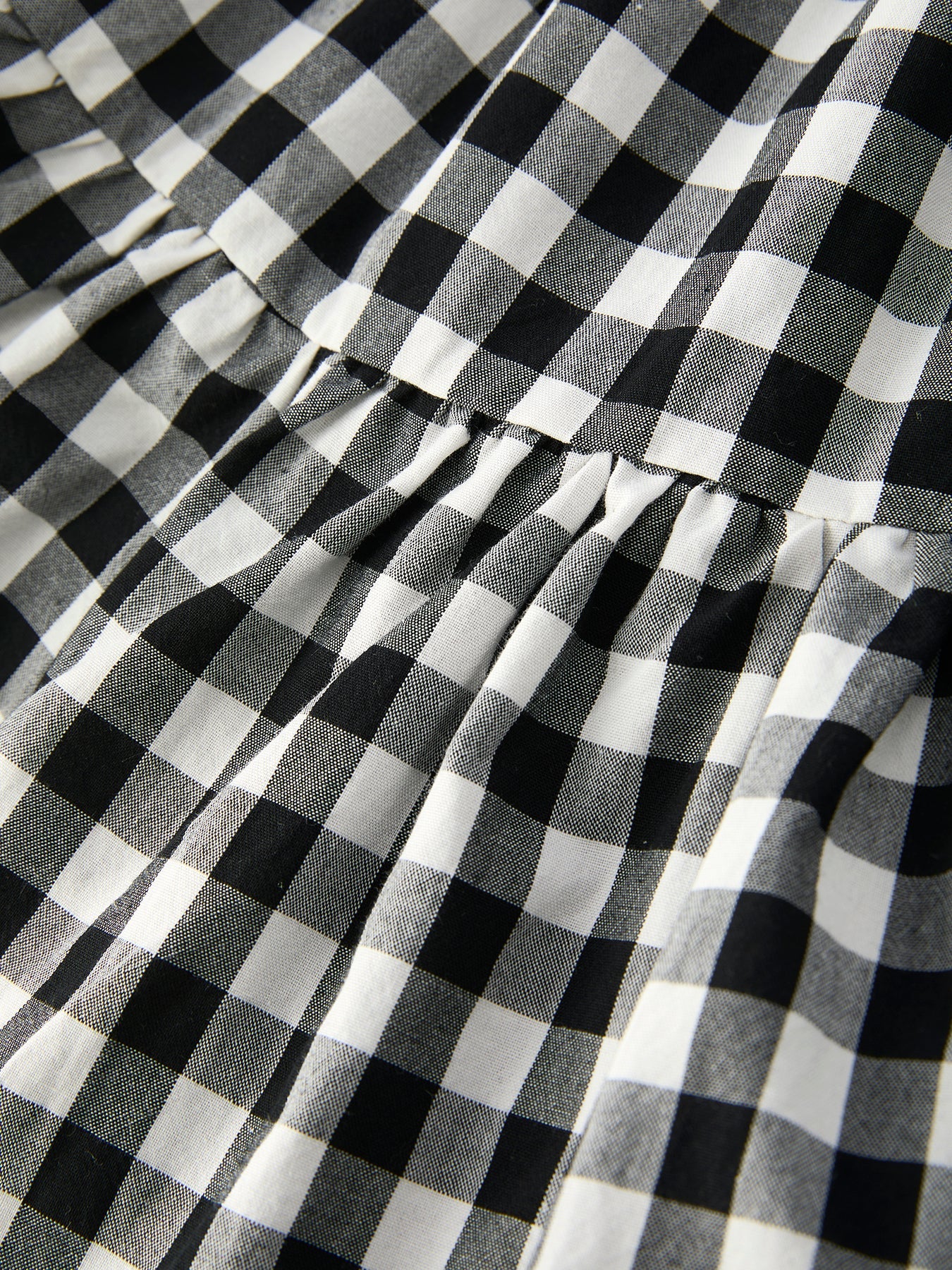 Mommy & Me Plaid Girl Smocked Ruffle Dress by Rylee Faith Designs at Everetts Place