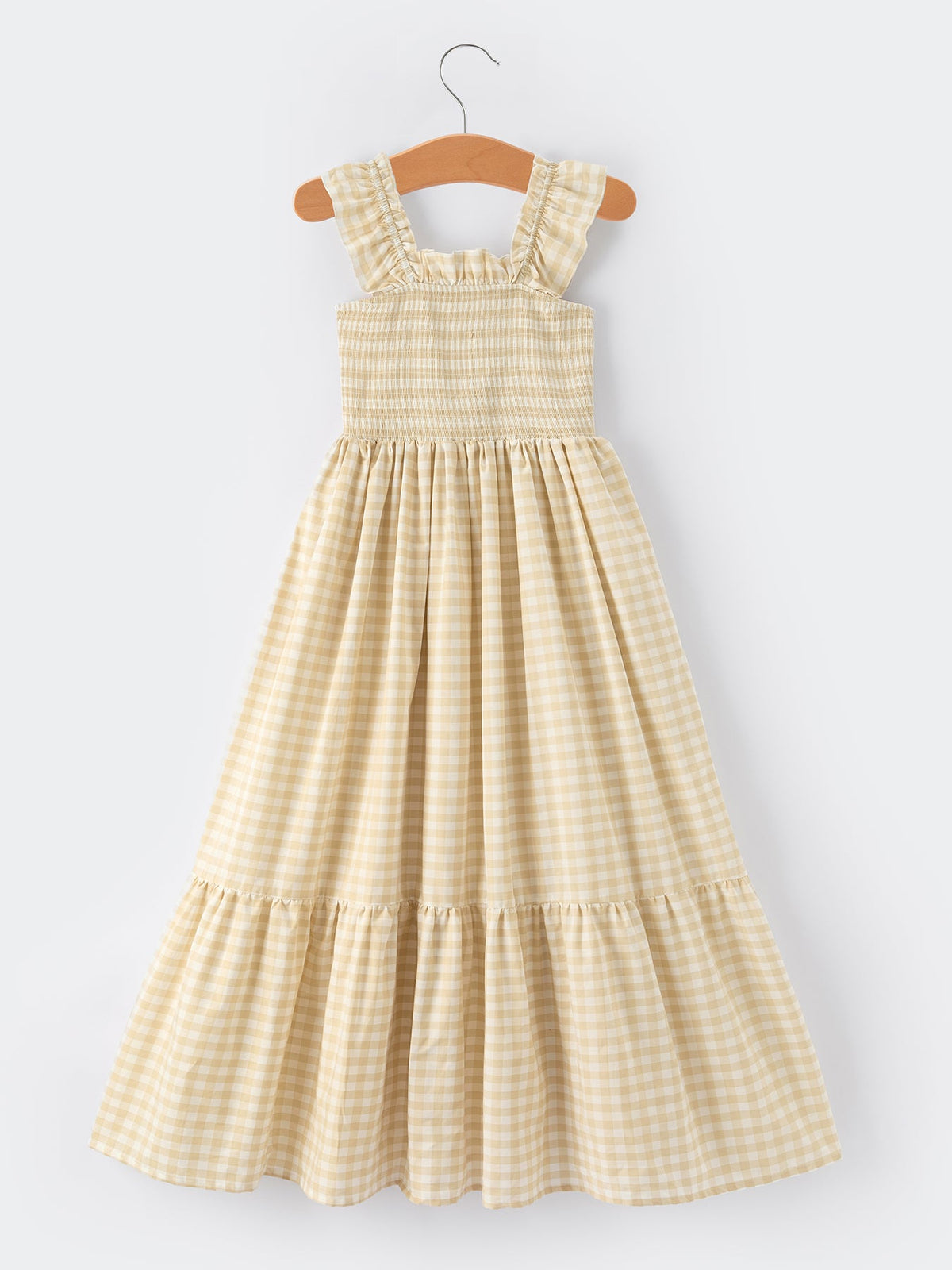 Mommy & Me Adult Plaid Smocked Dress by Rylee Faith Designs at Everetts Place