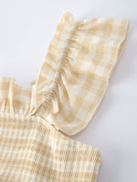 Mommy & Me Adult Plaid Smocked Dress by Rylee Faith Designs at Everetts Place