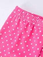 Rylee Faith Designs kids' striped outfit set with a cute pencil applique, perfect for school.