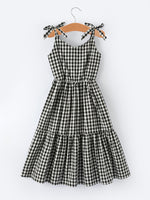 Mommy & Me Adult Plaid Smocked Dress by Rylee Faith Designs at Everetts Place