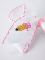 Back to School Yellow Pencil Bow Hair Clip 6.25 Inch by Rylee Faith Designs at Everetts Place