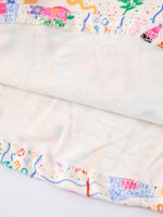 Back to School Rainbow Print Girls Dress Short Sleeve by Rylee Faith Designs at Everetts Place