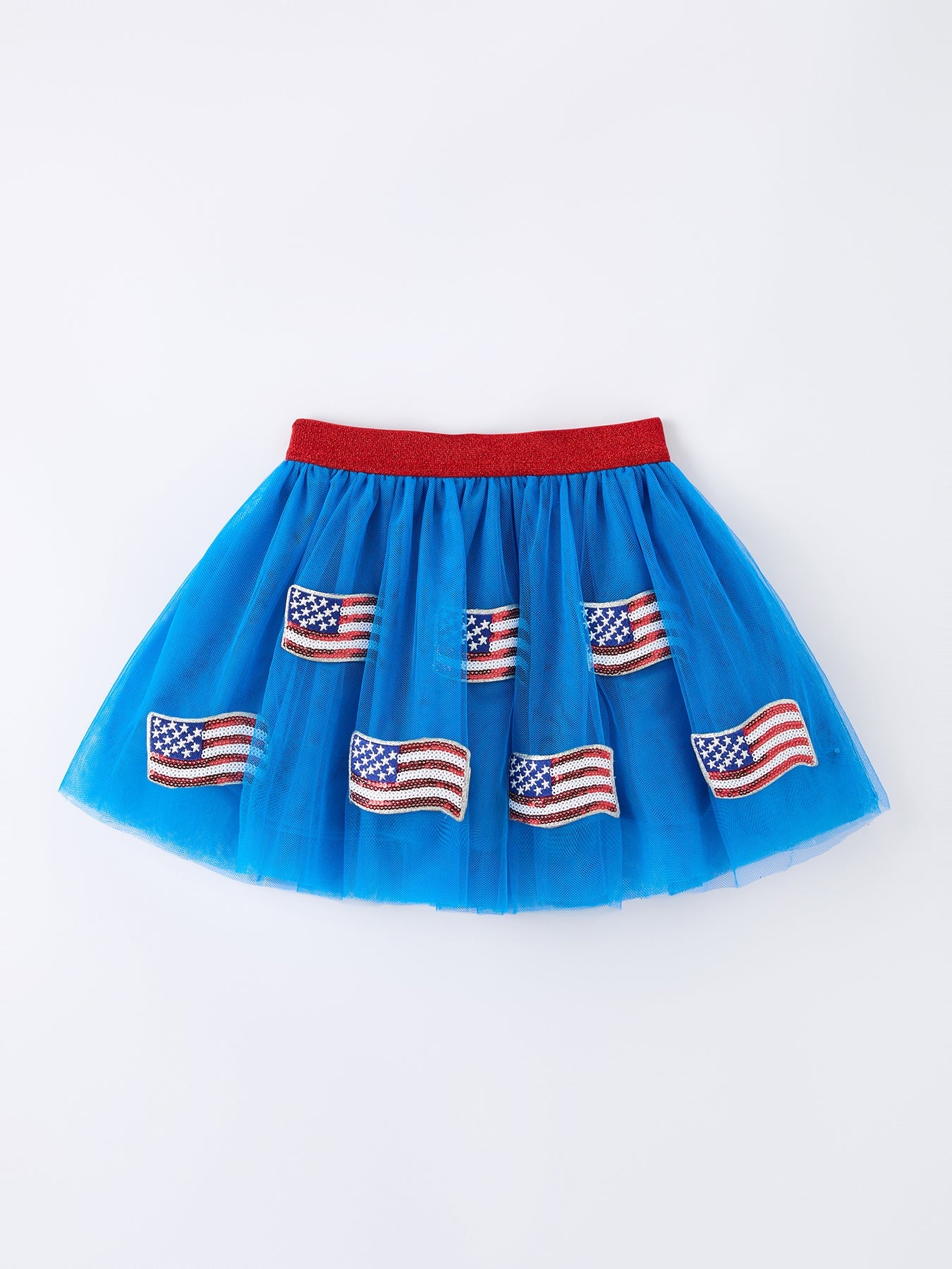 4th of July American Flag Girls Tulle Skirt - Baby & Toddler Clothing, Flag of the United States, Child, A-line, Ruffle | Everetts Place