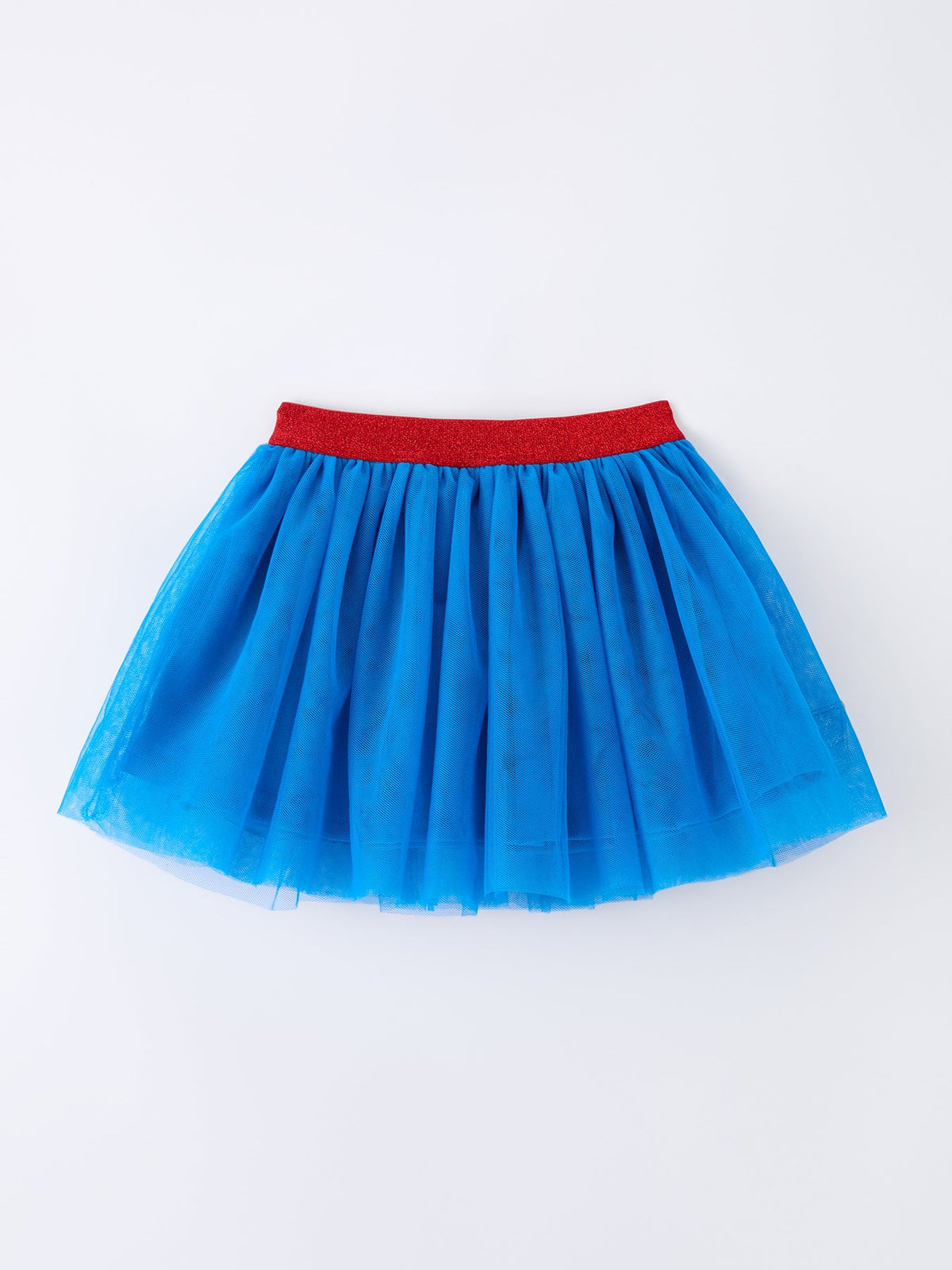 Rylee Faith Designs girls 4th of July American flag tulle skirt