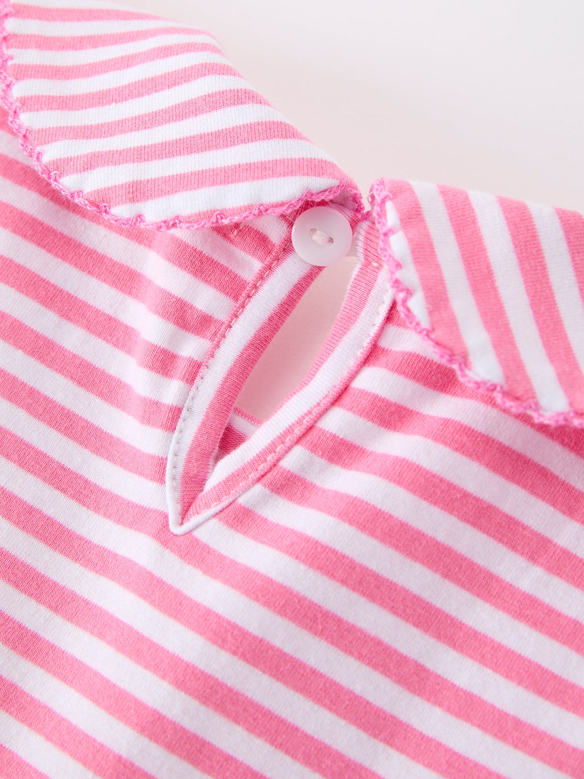 Girls Back To School Bow Pencil Twirl Dress Ruffle Petal Collar Applique by Rylee Faith Designs at Everetts Place