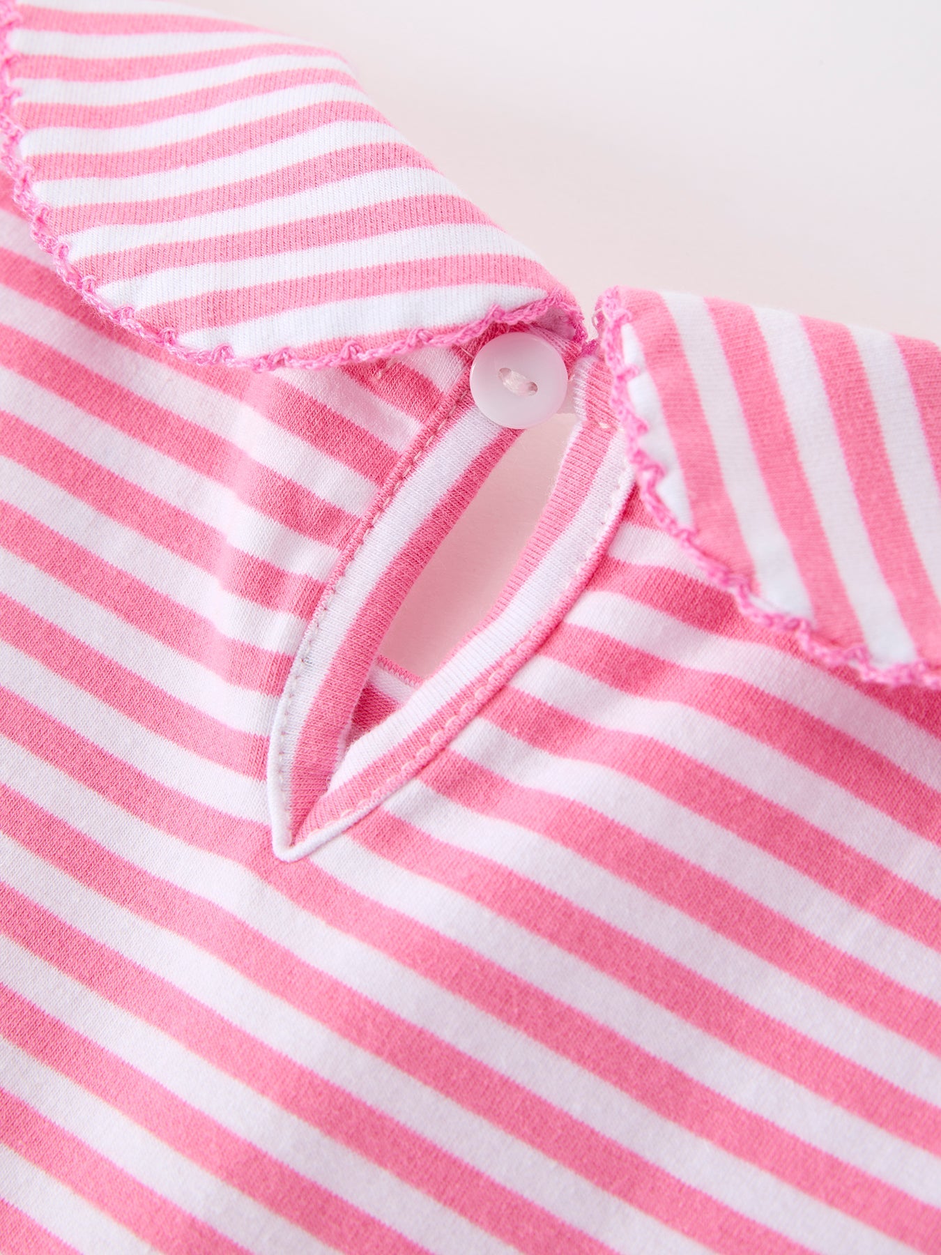 Girls Back To School Bow Pencil Twirl Dress Ruffle Petal Collar Applique by Rylee Faith Designs at Everetts Place