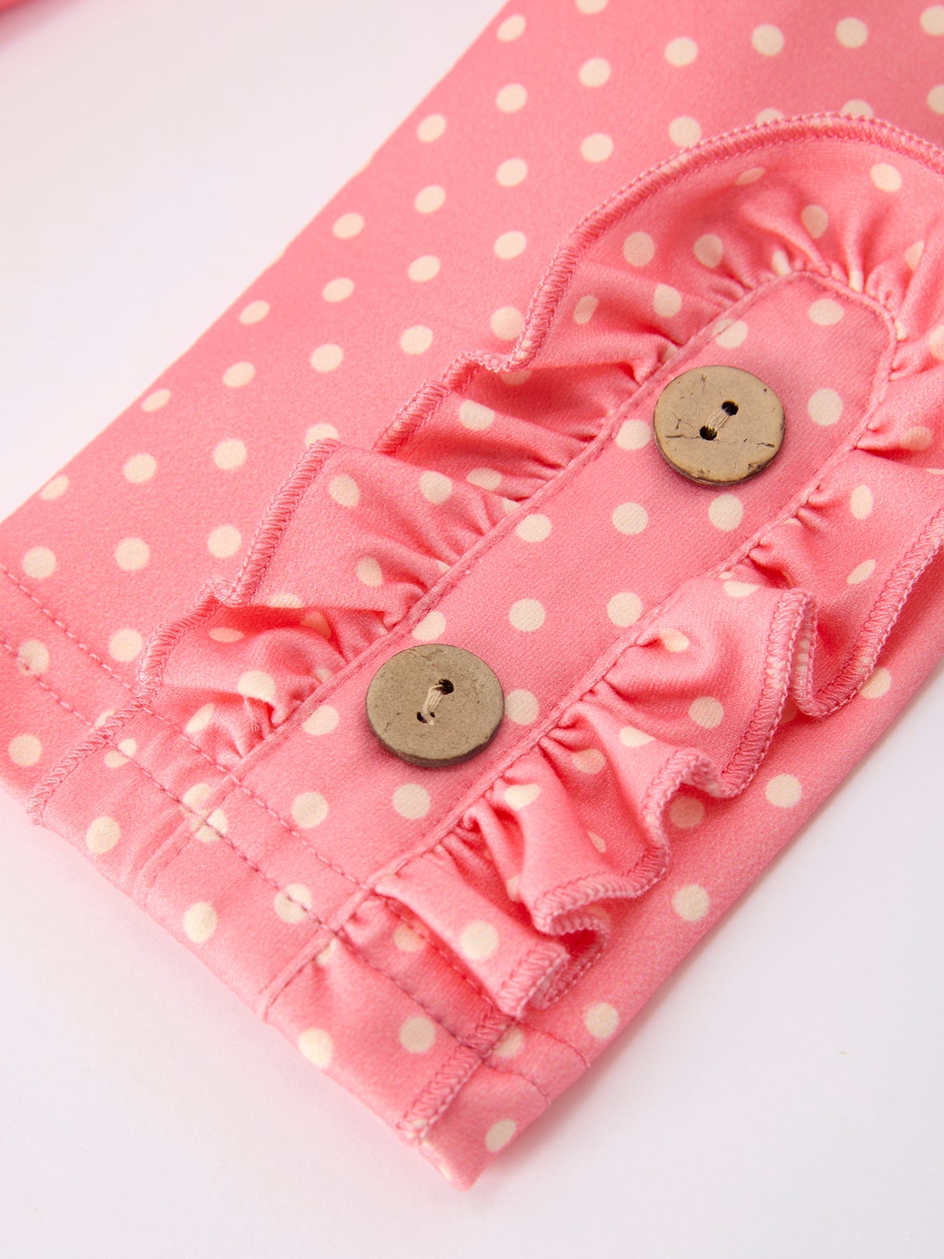 Rylee Faith Designs girls back to school apple, pencil, polka dot dress & leggings set.