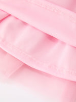 Rylee Faith Designs girls' school bus tulle applique skirt for back to school.