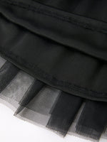Rylee Faith Designs girls' back to school crayon applique tulle skirt.