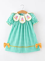 Back to School Apple Pencil Applique Girls Dress Petals Collar - Toy, Baby toys, Craft, Day Dress, One-piece garment | Everetts Place