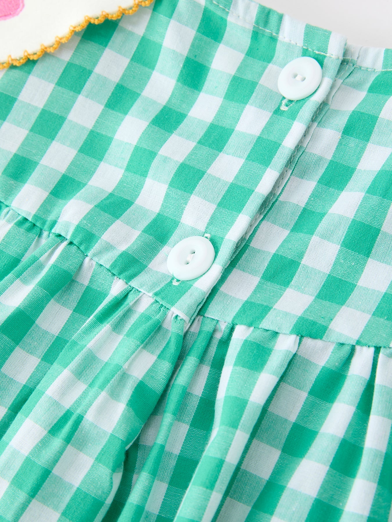 Back to School Apple Pencil Applique Girls Dress Petals Collar by Rylee Faith Designs at Everetts Place