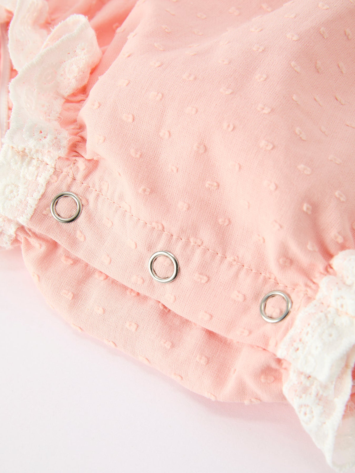 Western Horse Embroidery Girls Romper Lace Petals Collar Puff Sleeve by Rylee Faith Designs at Everetts Place