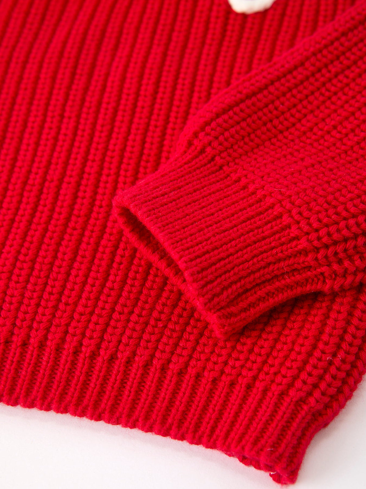 Red Christmas Girls “merry” Pullover Sweater by Rylee Faith Designs