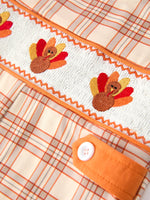 Baby JonJon, Thanksgiving Turkey Plaid by Rylee Faith Designs