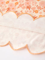 Polyester Blend Girls Dress, Thanksgiving Turkey Floral Lace Ruffle by Rylee Faith Designs