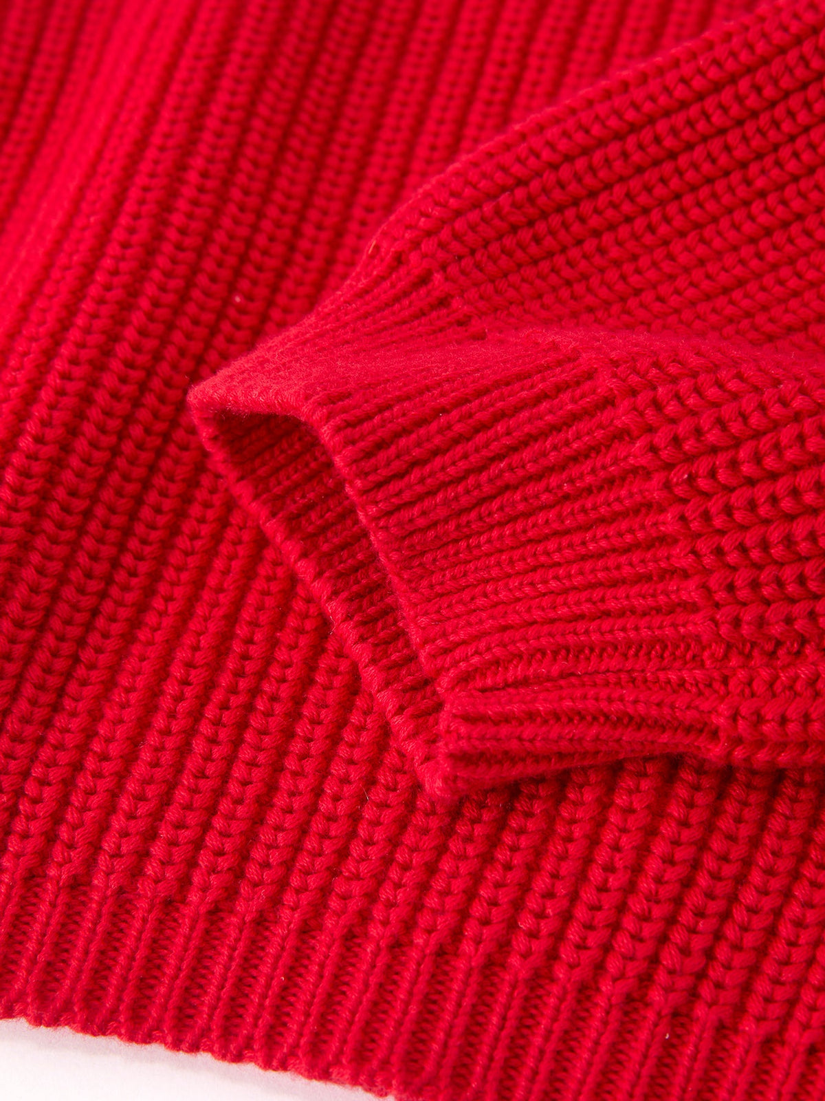Mom and Me Winter Christmas Red "merry" Pullover Sweater by Rylee Faith Designs