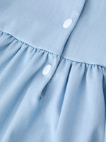 Back to School Pencil Applique Girl Dress Scallop Hem by Rylee Faith Designs at Everetts Place