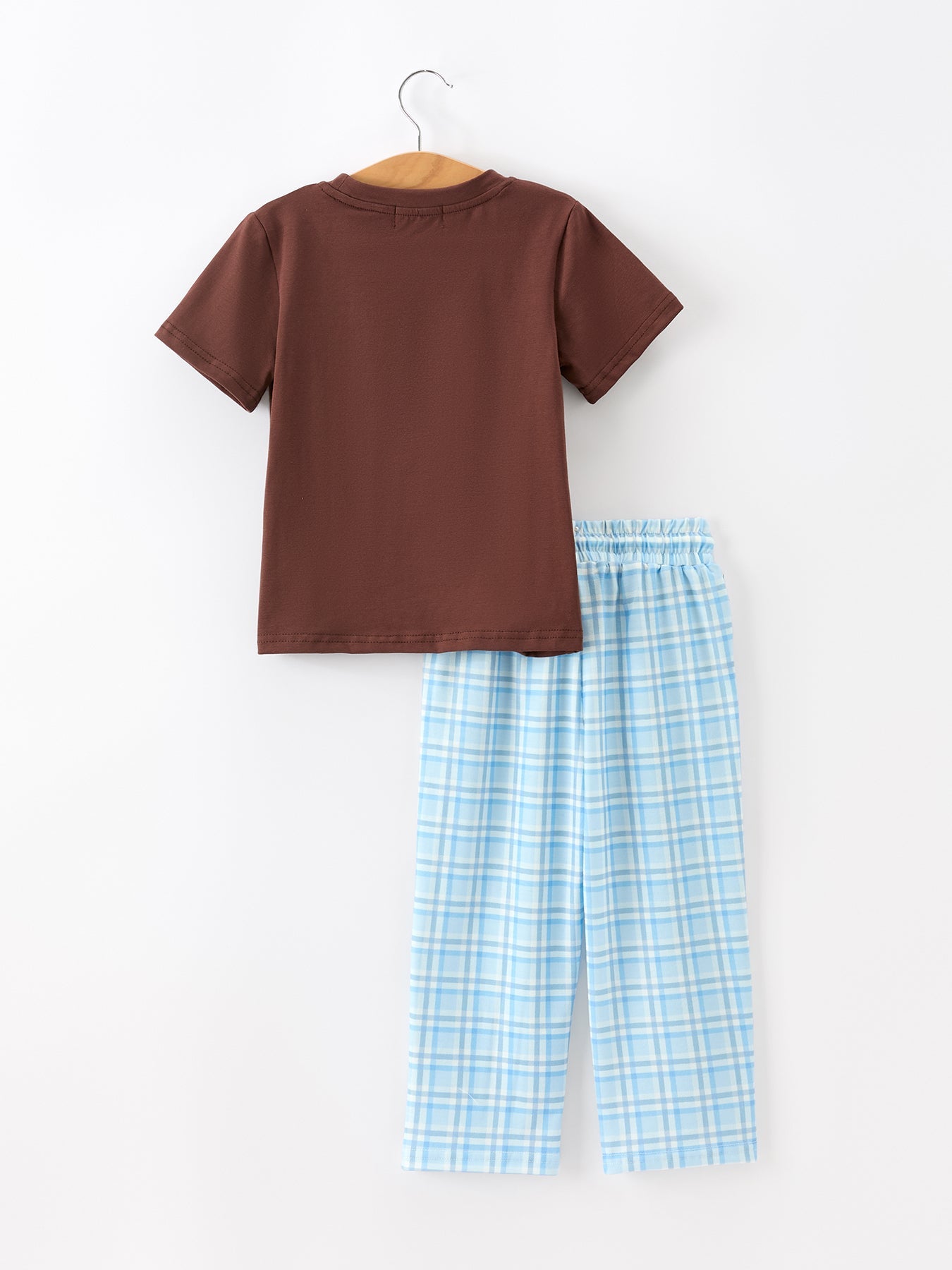 Bear Smocked Boy Pant Set by Rylee Faith Designs at Everetts Place