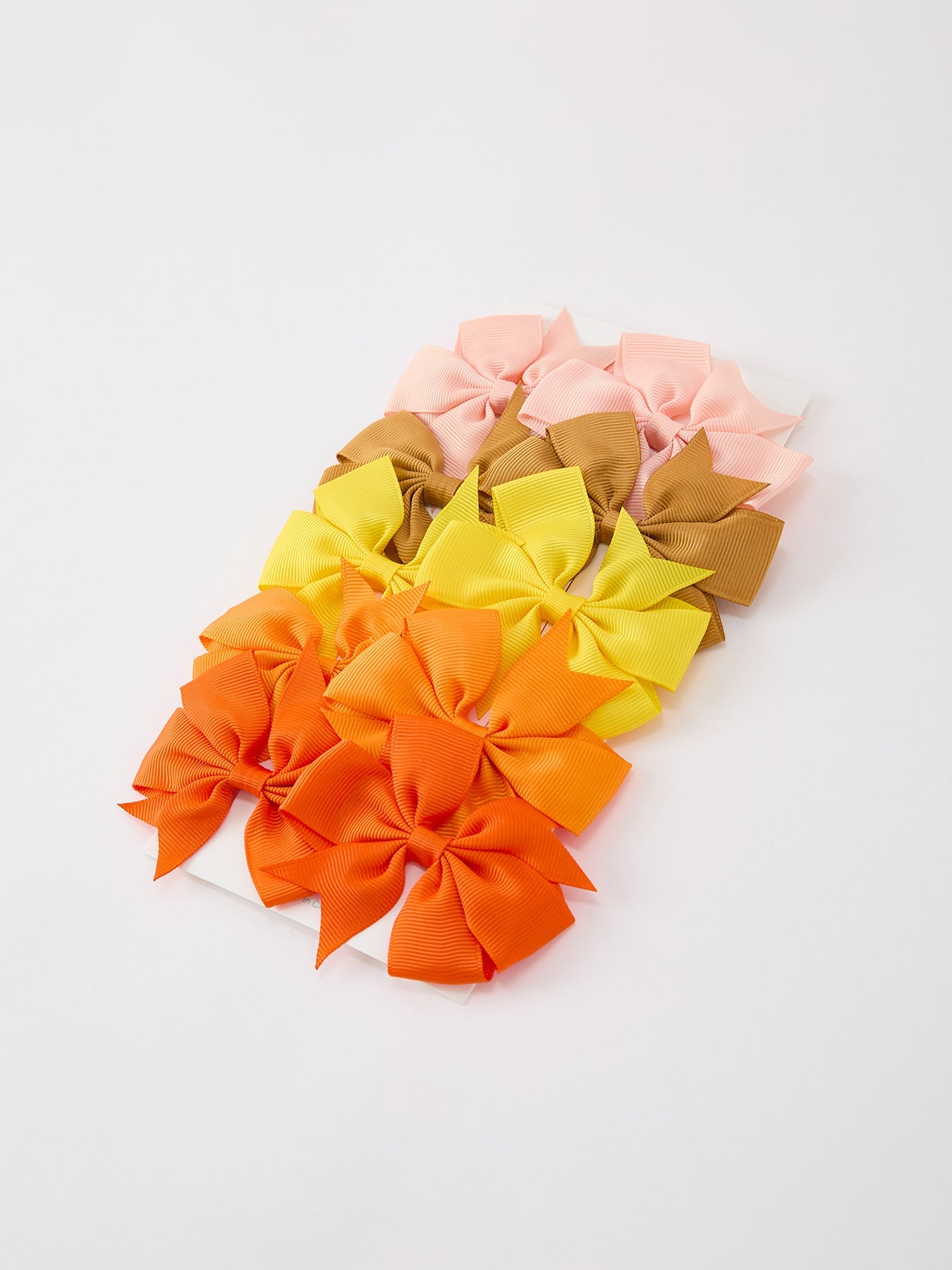 Fall Bow Hair Clip Set by Rylee Faith Designs at Everetts Place