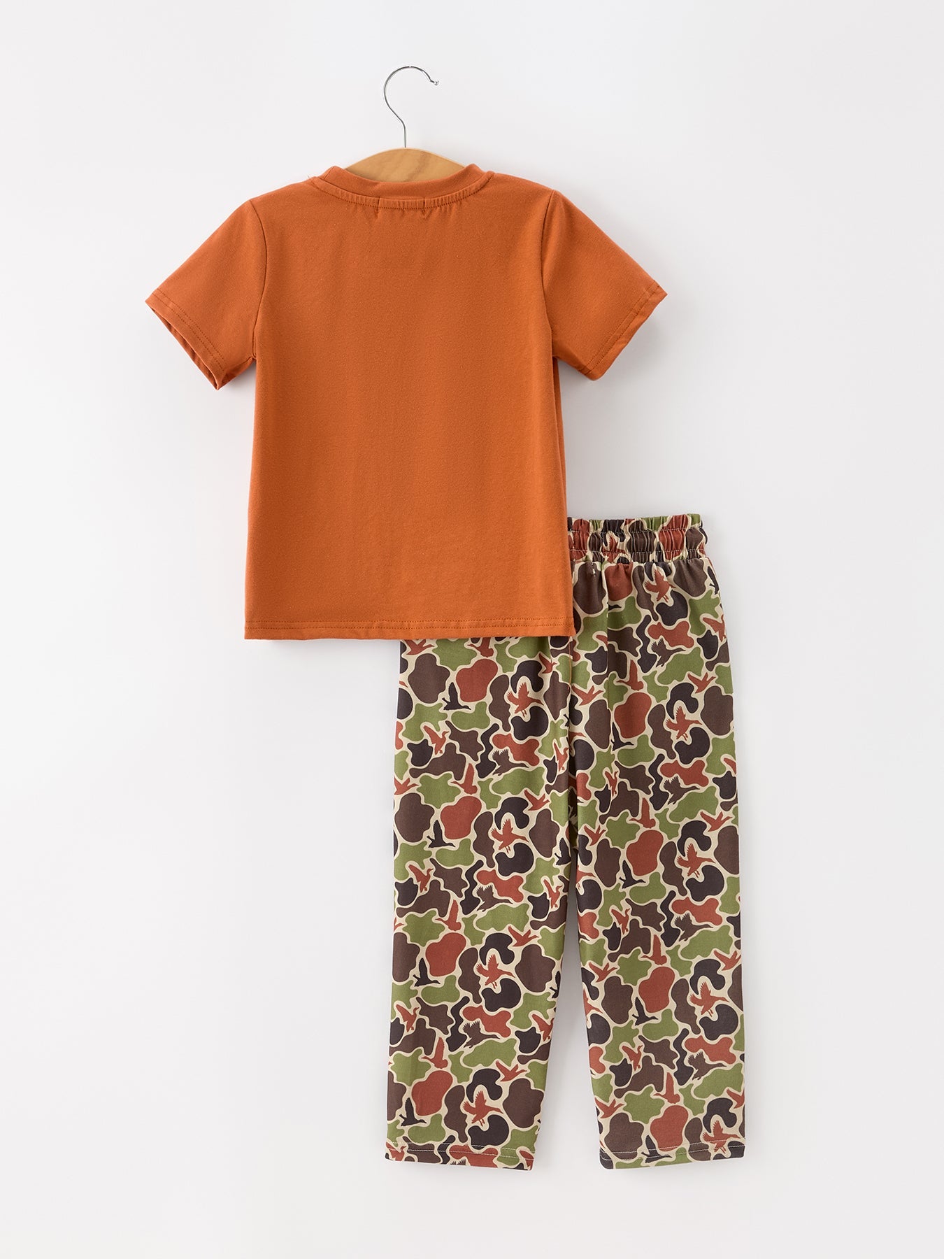 Duck Camo Embroidered Duck Boy Pant Set by Rylee Faith Designs at Everetts Place