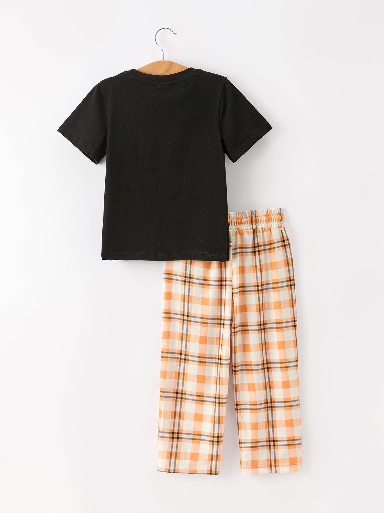 Boys Pant Set, Halloween Plaid by Rylee Faith Designs (view 2 of 5)