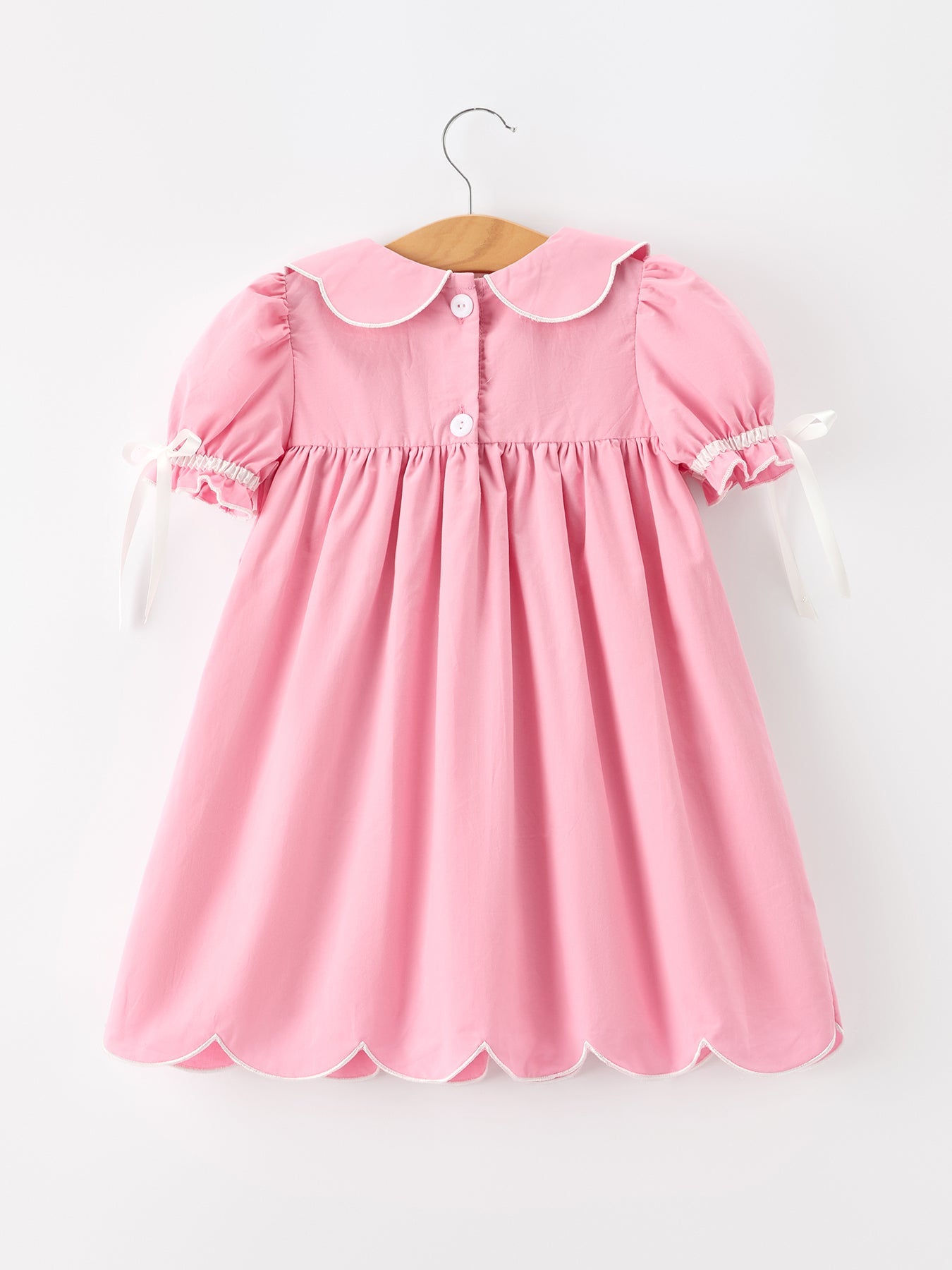 Cotton Christening Dress - Cross Embroidery
