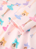 Ballet Character Girls Long Sleeve Twirl Dress by Rylee Faith Designs (view 9 of 10)
