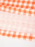Fall Pumpkin Embroidered Puff Sleeve Girls Dress by Rylee Faith Designs