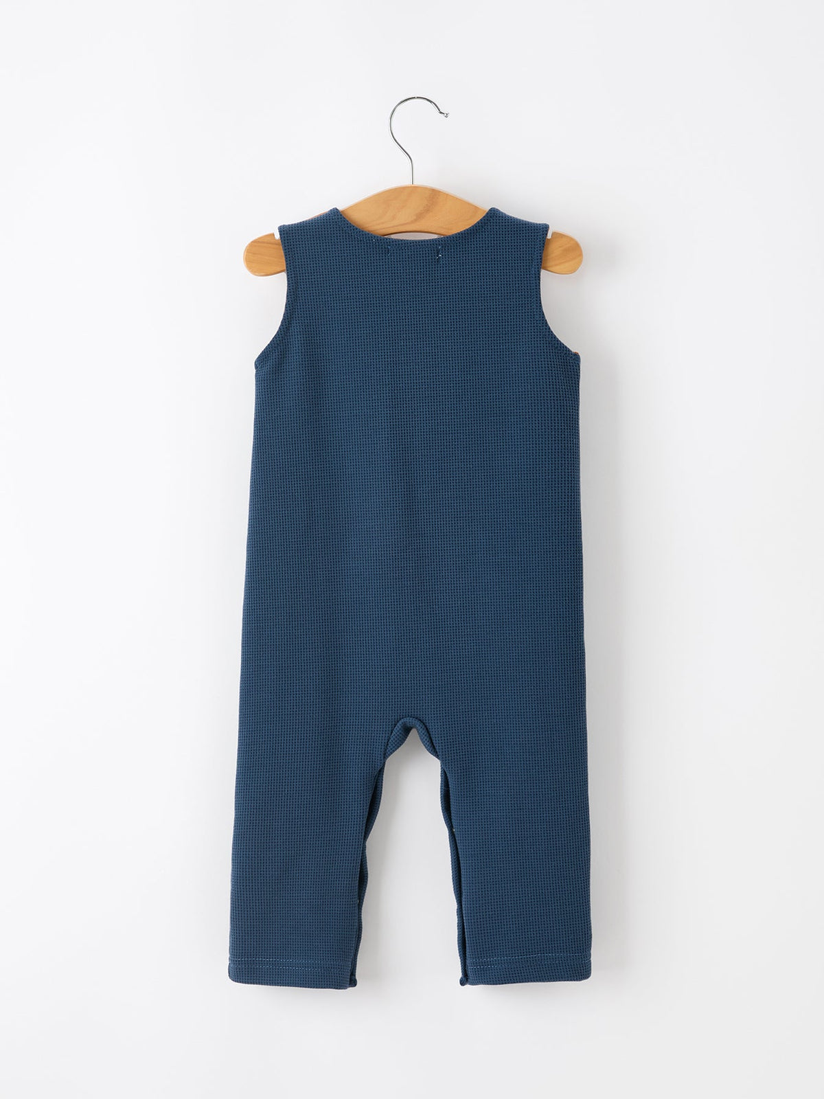 Thanksgiving Turkey Applique Baby Waffle Romper Sleeveless by Rylee Faith Designs