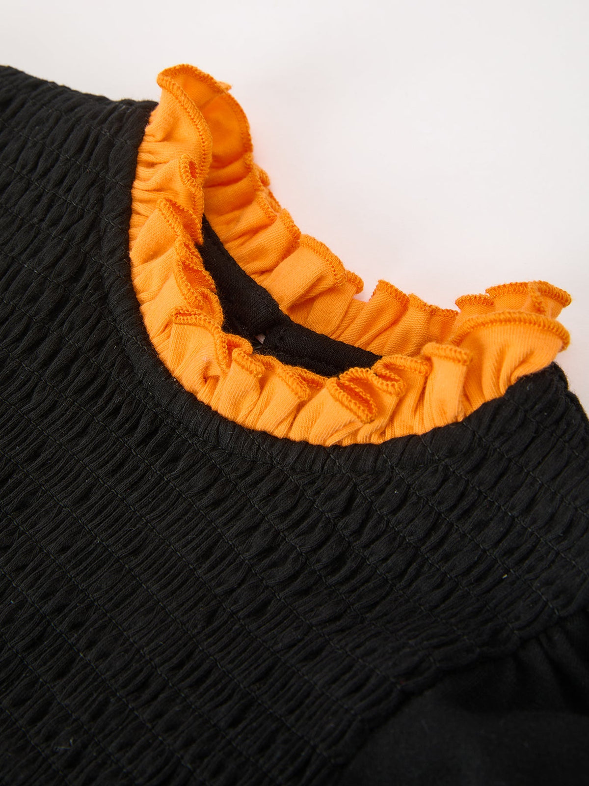 Girls Halloween Dog Pumpkin Black Bloomers Set by Rylee Faith Designs