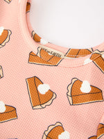 Girls Thanksgiving Pumpkin Pie Dress Fall Twirl Dress by Rylee Faith Designs