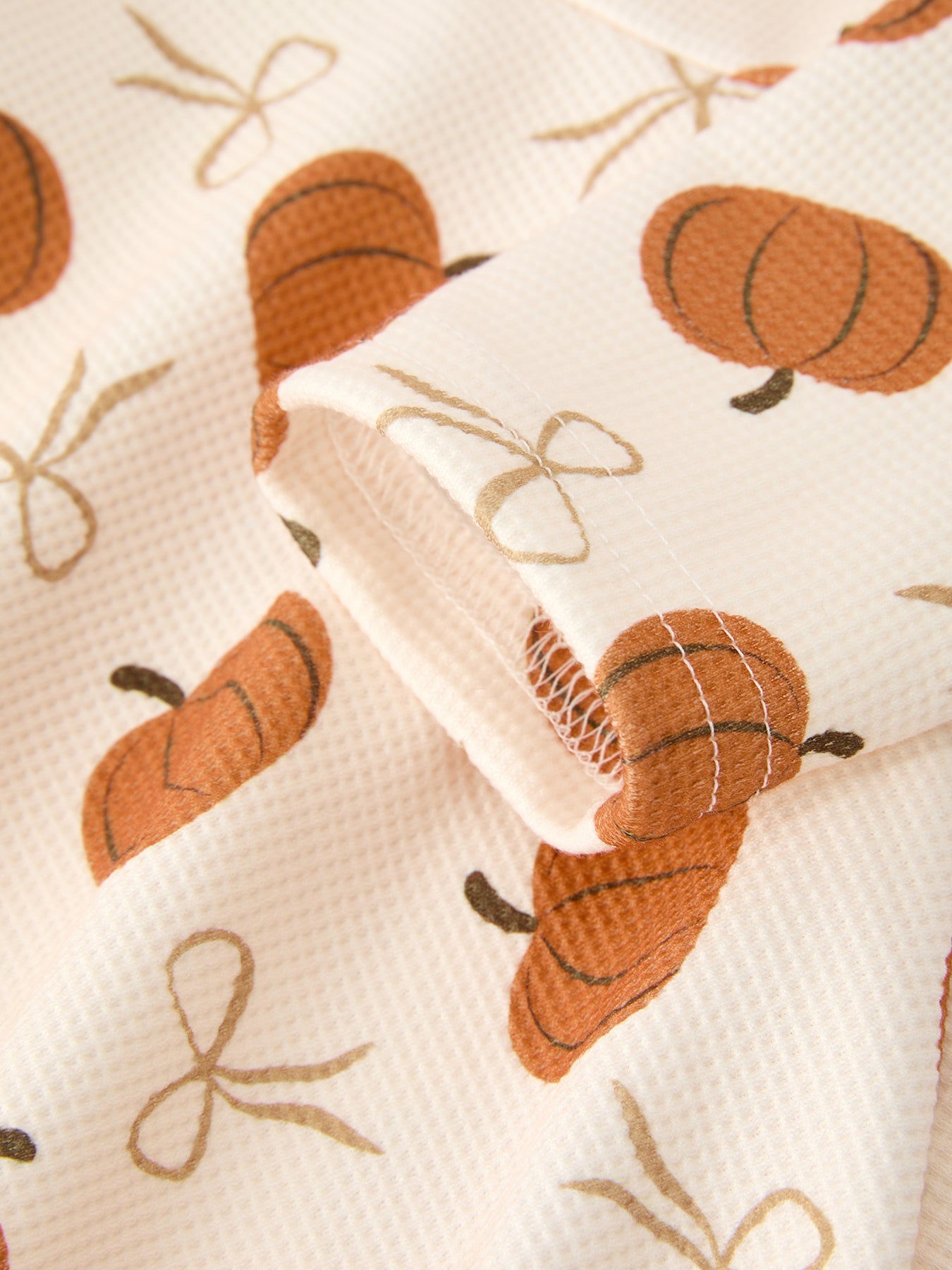 Girls Thanksgiving Pumpkin Bow Dress by Rylee Faith Designs