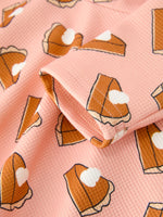 Girls Thanksgiving Pumpkin Pie Dress Fall Twirl Dress by Rylee Faith Designs