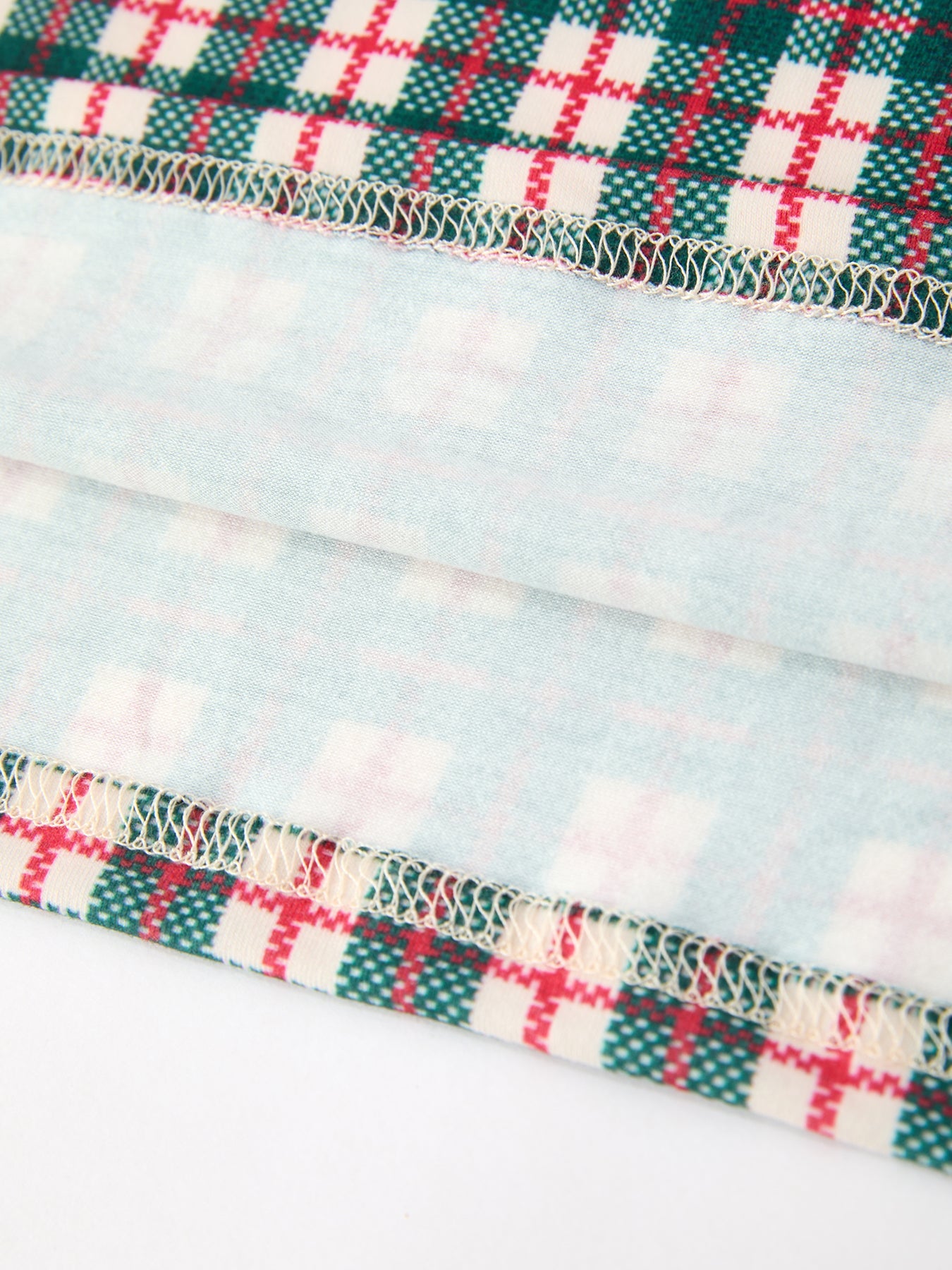 Baby Girl Christmas Plaid Embroidered Dress Wreath Collar by Rylee Faith Designs