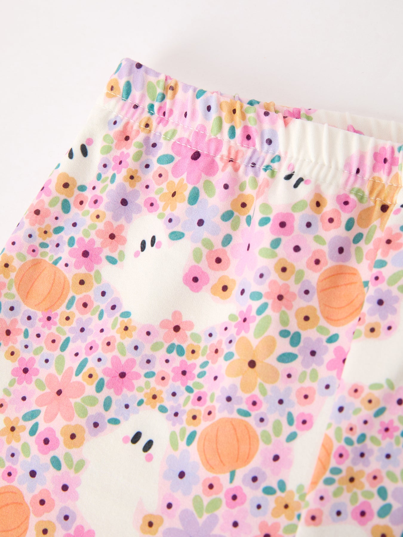 Halloween Ghost Girls Bell Bottom Pant Set Ruffle by Rylee Faith Designs