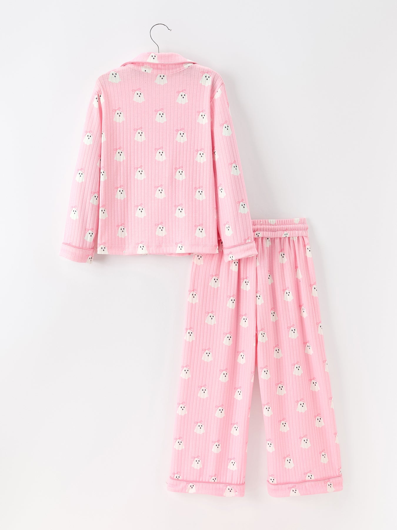 Halloween Ghost Mommy and Me Pajama Set Lounge Set by Rylee Faith Designs