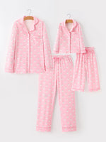 Halloween Ghost Mommy and Me Pajama Set Lounge Set by Rylee Faith Designs