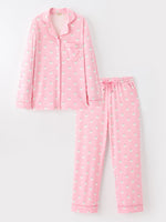 Halloween Ghost Mommy and Me Pajama Set Lounge Set by Rylee Faith Designs