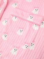 Halloween Ghost Mommy and Me Pajama Set Lounge Set by Rylee Faith Designs