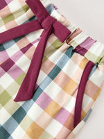 Mommy and Me Fall Plaid  Pajama Set by Rylee Faith Designs