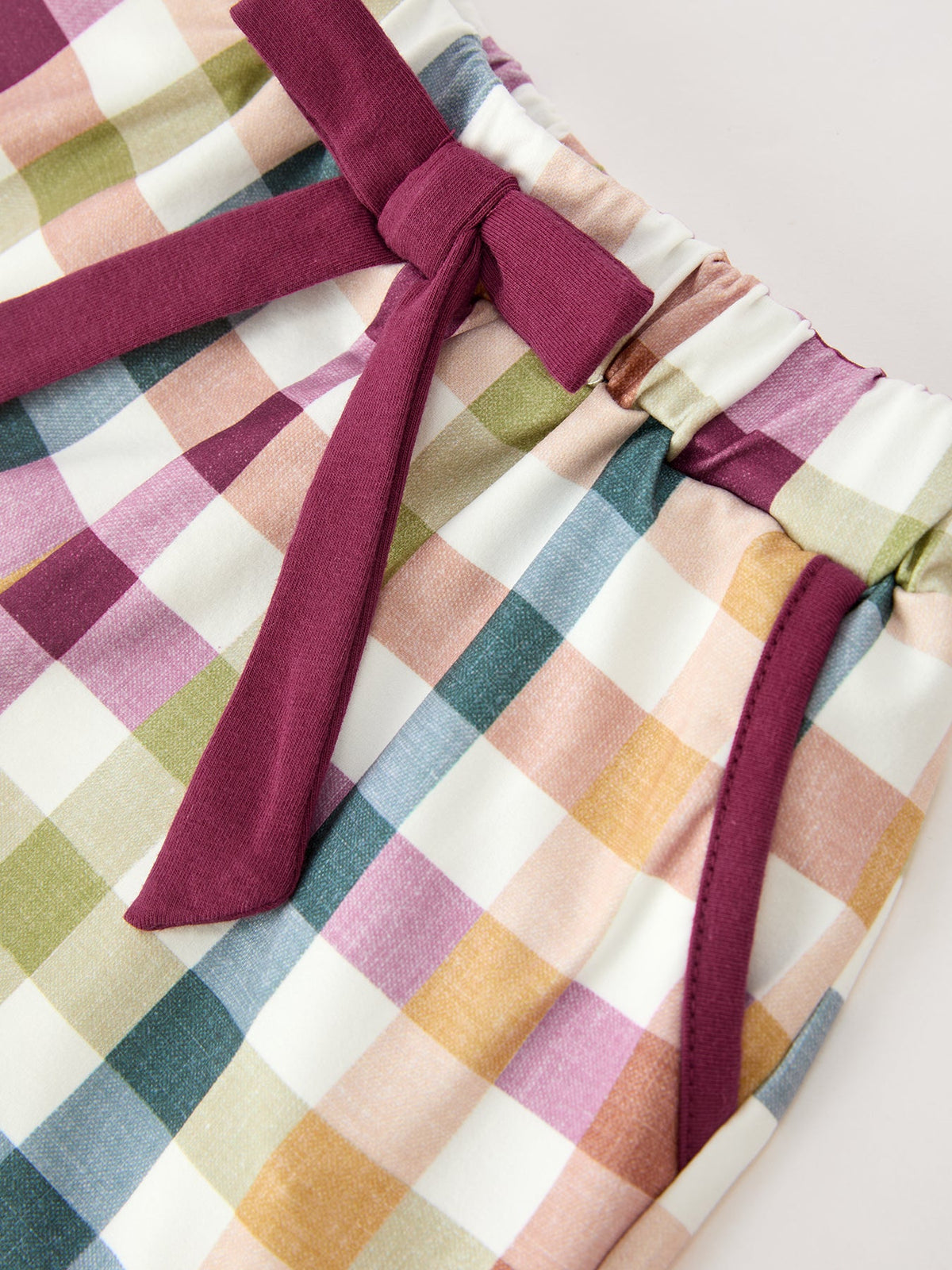 Mommy and Me Fall Plaid  Pajama Set by Rylee Faith Designs